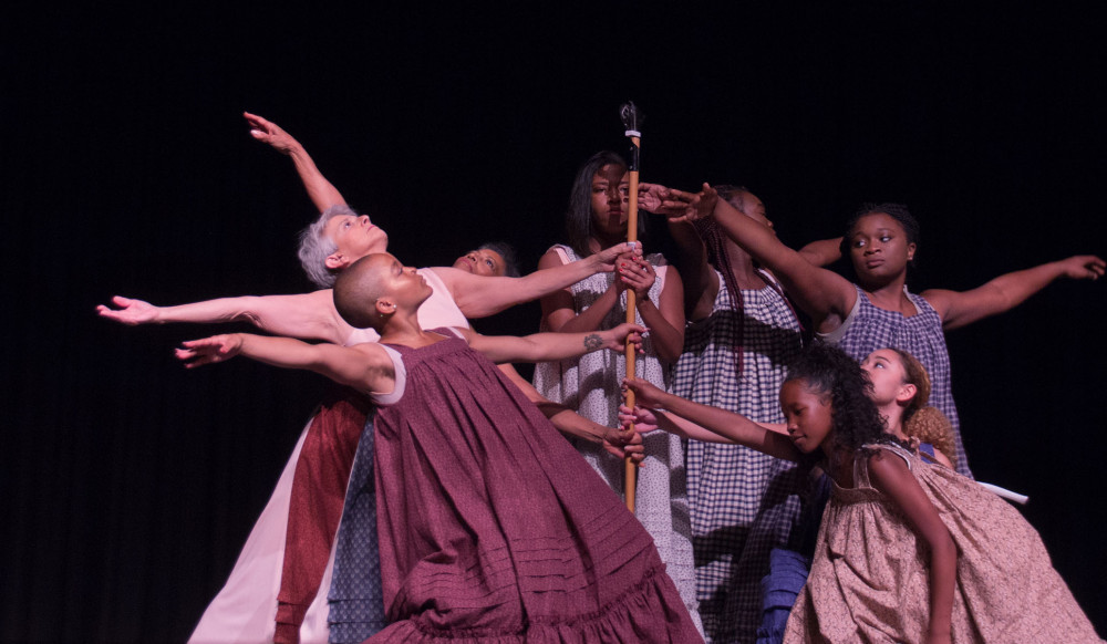 Dancers share the legacy of Mary Ann Shadd Cary through dance, poetry and music.