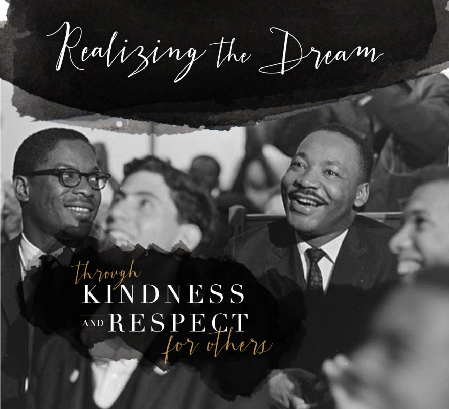 Realizing the Dream through kindness and respect for others logo