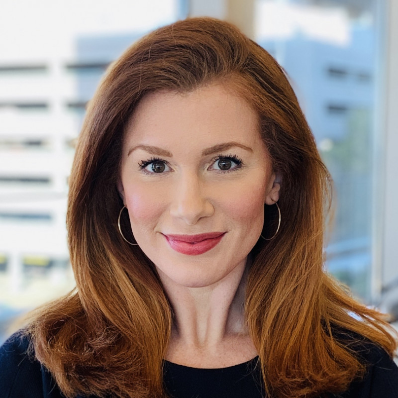 Headshot of Ada Katherine van Wyhe wearing a black blouse